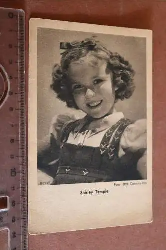 tolle alte Karte - Shirley Temple 