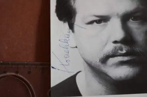 tolles altes Foto - Schauspieler Heinz Werner Kraehkamp  original signiert 