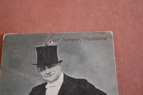 tolle alte Fotokarte - Curt Meyer  Humorist  - Varieteé ? 1910-30 ??