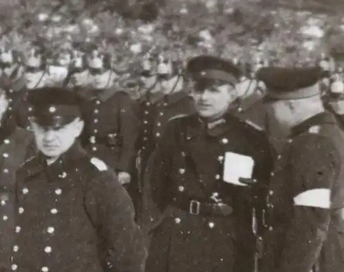 tolles altes Gruppenfoto - Polizisten - Offiziere -  20-30er Jahre ?