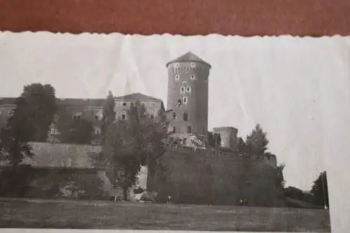tolles altes Foto - Krakau Die Burg 1943