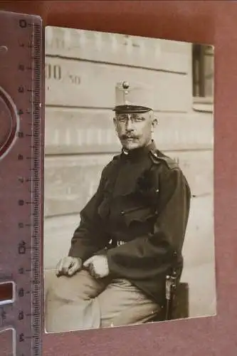 altes Foto - Portrait eines Soldaten kuK  Kokarde E o. F II