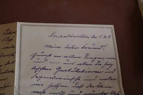 alter Brief aus Neuhaldensleben 1911