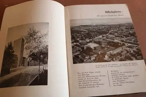 tolles altes seltenes Heft  Du Burg am Meer - Karl Welge - Rathaus Wilhelmshaven