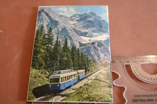 tolles altes Heft Kraftpost-Fahrten  Garmisch-Partenkirchen 1959
