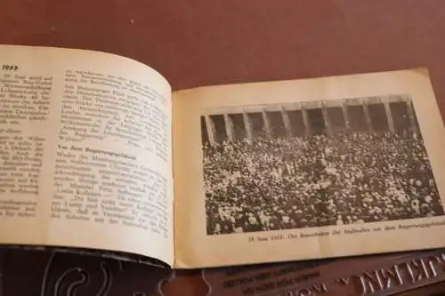 altes Heft - Der Juni-Aufstand - Volksaufstand in Ostberlin und Sowjetzone 1953