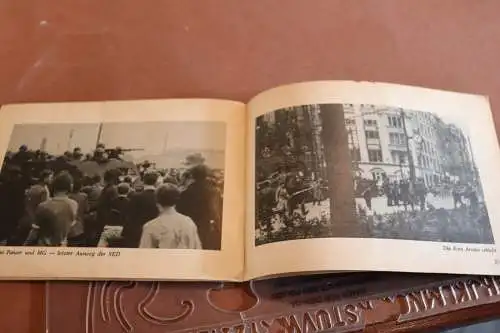 altes Heft - Der Juni-Aufstand - Volksaufstand in Ostberlin und Sowjetzone 1953