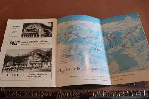 tolles altes Werbeheft Rottach-Egern - 60-70er Jahre 