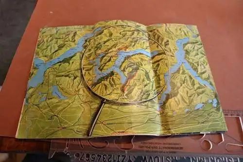 tolles altes Werbeheft Lugano Südschweiz - 50-60er Jahre ???