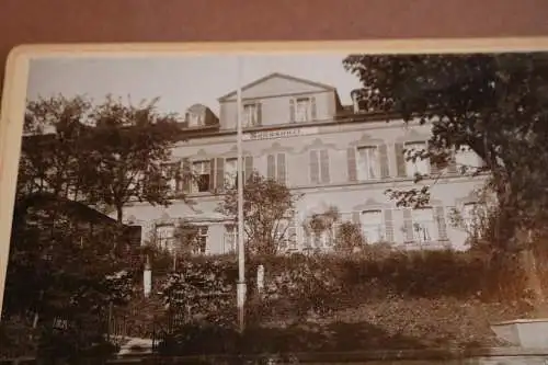 tolles altes Kabinettfoto Bad Elster im Vogtland, Villa Sanssouci - 1900-1910 ?