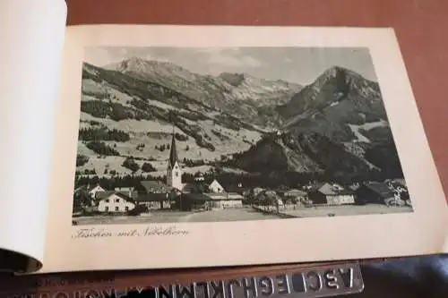 alter Bildband Bilder aus Immenstadt, Sonthofen , Oberstdorf usw. im Allgäu