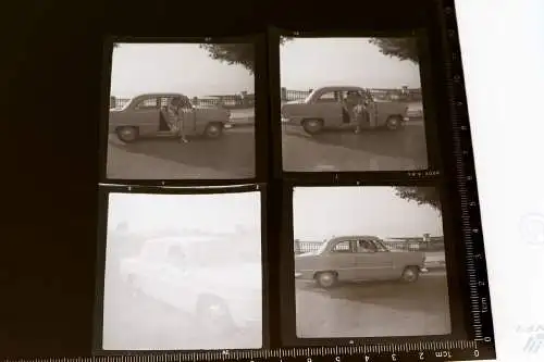 vier alte Negative Oldtimer - Ford Taunus P1 12M ??  50-60er Jahre 