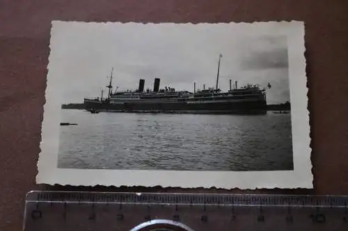 tolles altes Foto - mir unbekannter Passagierdampfer ??? 