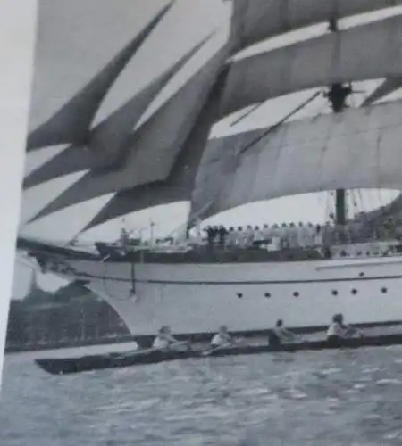 tolles altes Foto - Segelschulschiff - Gorch Fock ?