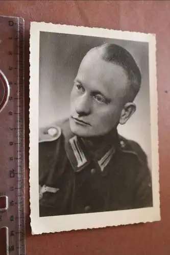 Tolles altes Foto - Portrait eines Soldaten