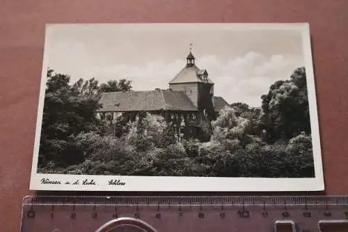 tolle alte Karte - Schloss - Winsen an der Luhe 1942