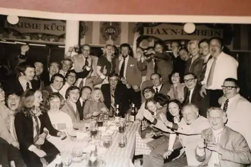 tolles altes Gruppenfoto Hannover Messe - Münchener ???? 