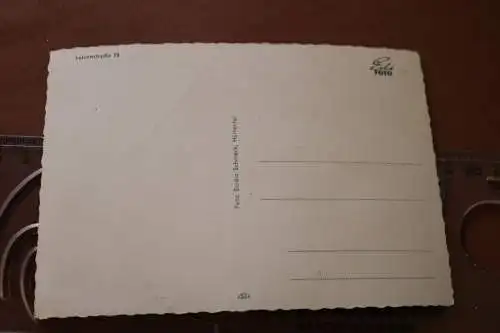 tolle alte Karte - Privatklinik Dr. Arabin - Weidenau-Sieg  60er Jahre ?
