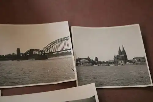 fünf alte Fotos - vers. Köln  Personen usw.