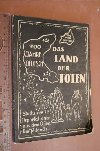 altes Heft - Das Land der Toten - Studie Deportationen aus dem Osten Deutschland
