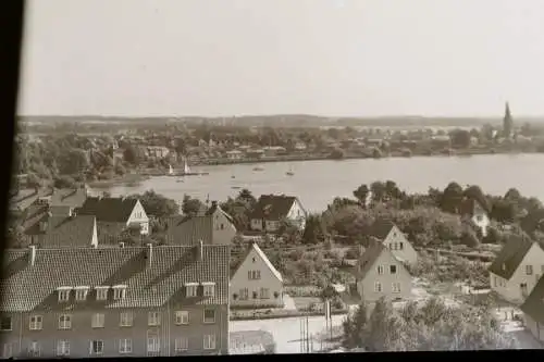 zwei tolle alte Glasnegative - Stadt am Fluß -  unbekannt -  1910-1918