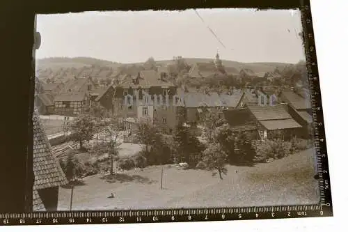 tolles altes Glasnegativ 18x13 -  Moock´s Hotel  Altenau ??  1910-30 ???