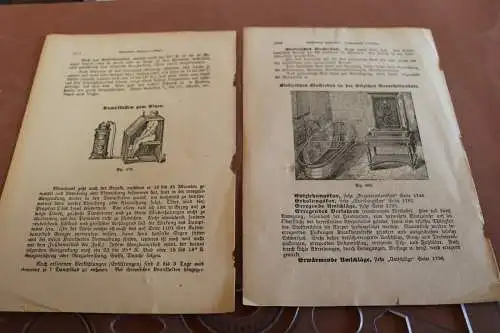 fünf alte Seiten Bilz Natur-Heilanstalt Dresden Radebeul - 1900-1920 ???