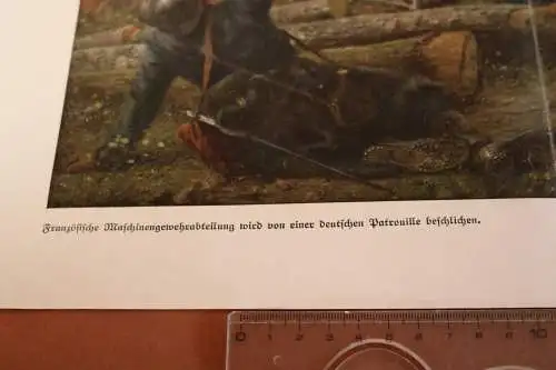 acht alte Seiten mit Bilder I. Weltkrieg 