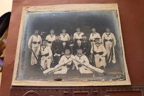 tolles altes Gruppenfoto - i.I. Werft-Division I.i 1910-1918 ??