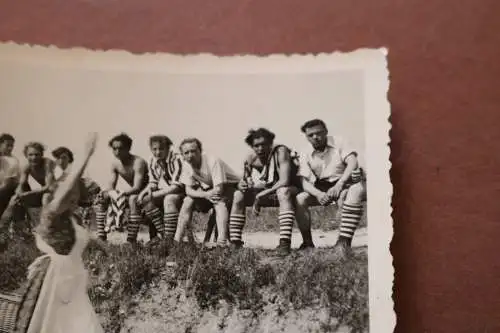 tolles altes Foto - Gruppe Fussballspieler ?  1952 im Schwarzwald