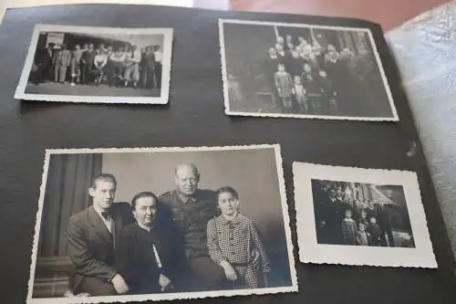 tolles altes Album 81 Fotos ab 1932 - Familie , Soldat usw. 