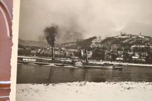 Tolles altes Foto - Raddampfer Franz Haniel XIV  20-30er Jahre ?