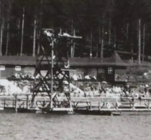 tolles altes Foto Badeanstalt ? Höhenluftkurort 
