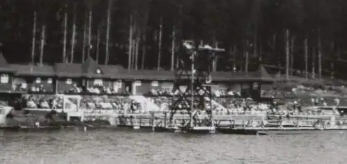 tolles altes Foto Badeanstalt ? Höhenluftkurort 