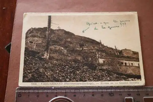 zwei alte Karten  - Hartmannswillerkopf  Vieil-Armand - 50er Jahre 