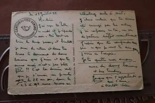 zwei alte Karten  - Hartmannswillerkopf  Vieil-Armand - 50er Jahre 