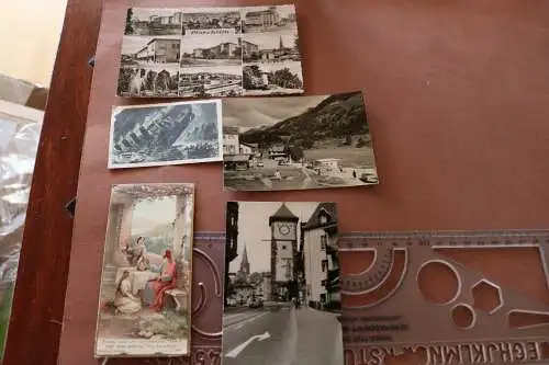 kleines Konvolut Ansichtskarten und Fotos usw.  34 teilig 