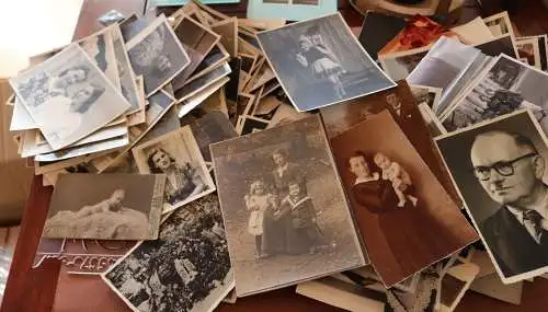 Konvolut alter Fotos - Personen , Familie , Orte , usw. Raum Elberfeld 