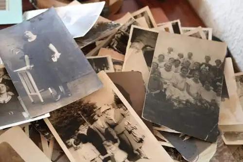 Konvolut alter Fotos - Personen , Familie , Orte , usw. Raum Elberfeld 