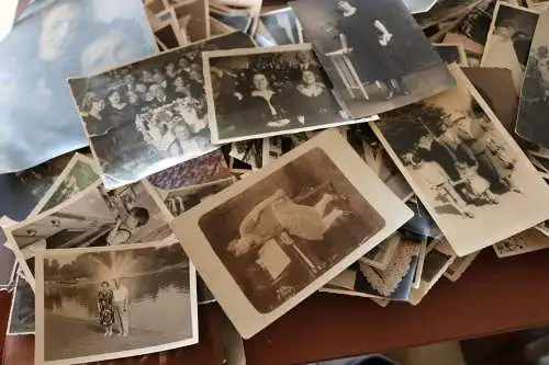 Konvolut alter Fotos - Personen , Familie , Orte , usw. Raum Elberfeld 
