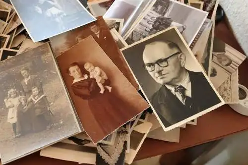 Konvolut alter Fotos - Personen , Familie , Orte , usw. Raum Elberfeld 