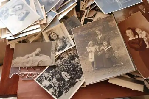 Konvolut alter Fotos - Personen , Familie , Orte , usw. Raum Elberfeld 
