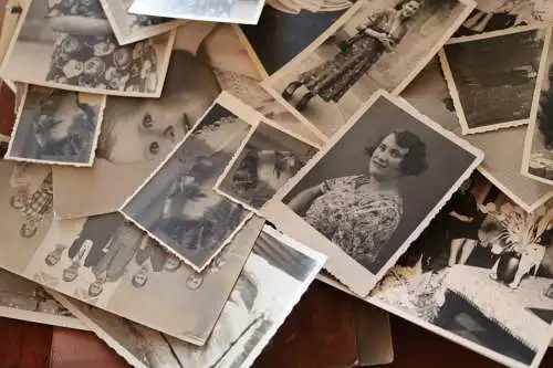 Konvolut alter Fotos - Personen , Familie , Orte , usw. Raum Elberfeld 