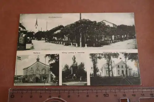 tolle alte Karte - Ansichten aus Kolbermoor 1918 