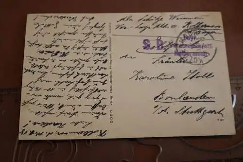 tolle alte Karte - Ansichten aus Kolbermoor 1918 
