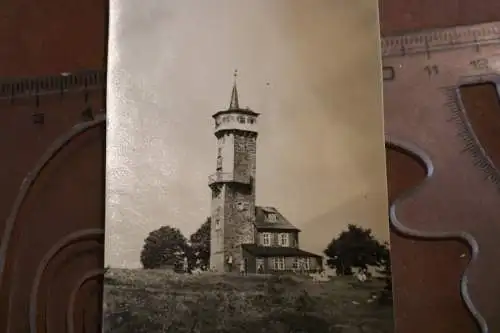 tolles altes Foto - Fröbelturm  Thüringen  20-30er Jahre ?