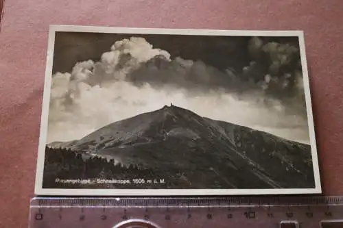 tolle alte Karte - Riesengebirge - Schneekoppe 1931