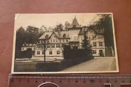 tolles altes Foto - Kurhotel Karltal - Böhmen , Lausitz - 1910-20 ?