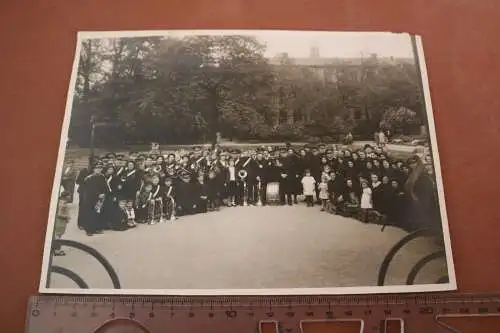 tolles altes Gruppenfoto Heilsarmee - 20-30er Jahre - Ort ???