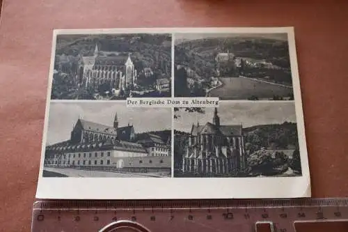 tolle alte Karte - Der Bergische Dom zu Altenberg  30-50er Jahre ?